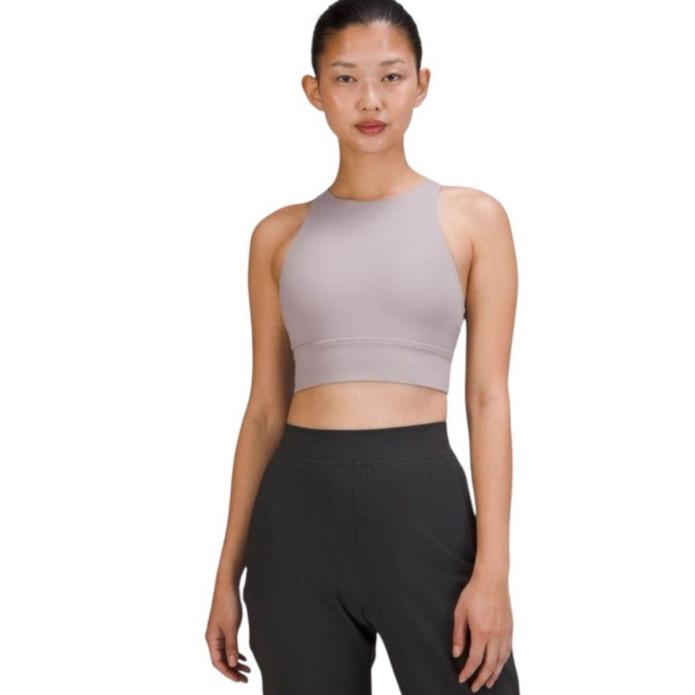 Lululemon Energy High Neck longline Tough Sports Bra size 2